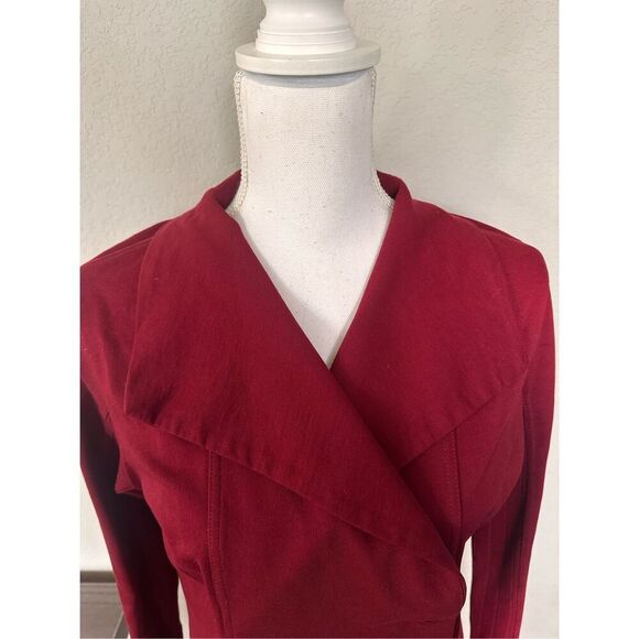 Lucky Brand Lucky Lotus Stretch Blazer Cardigan size Medium - Picture 5 of 8